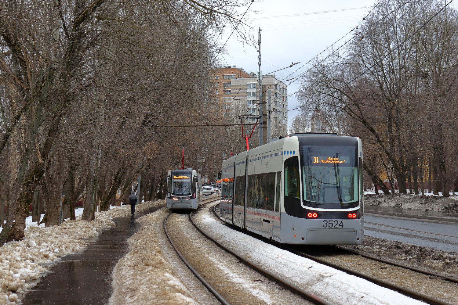 Москва, 71-414 (Pesa Fokstrot) № 3524