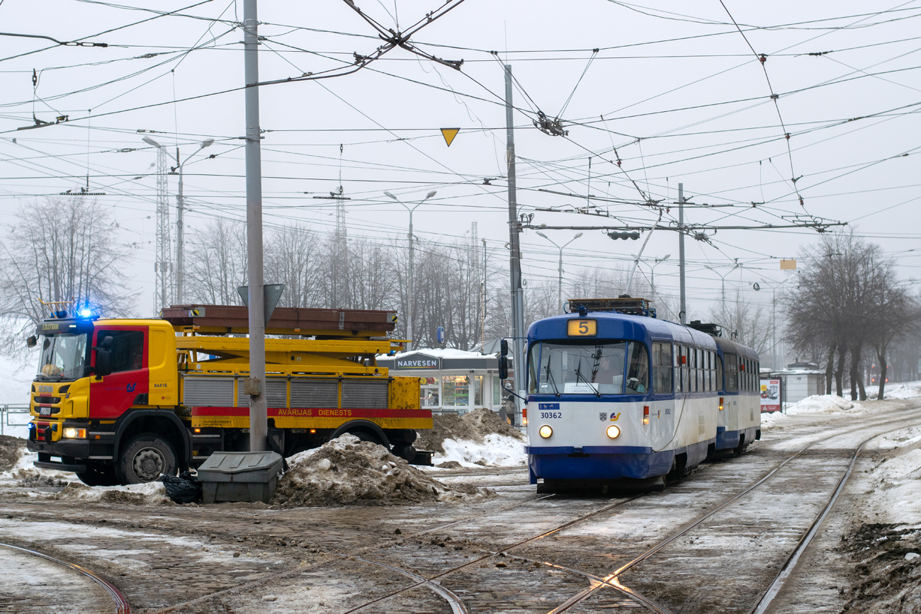 Рига, Tatra T3A № 30362