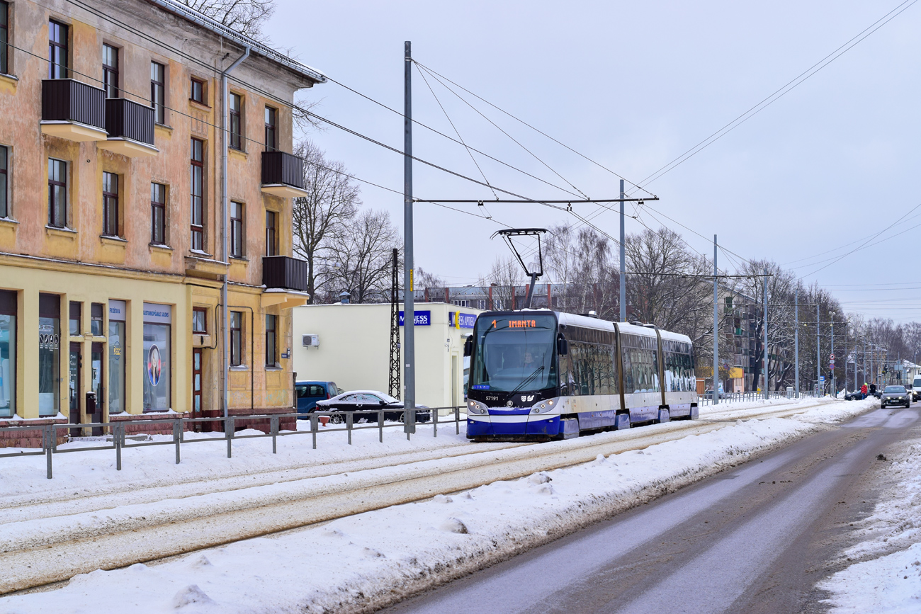 Рига, Škoda 15T ForCity Alfa Riga № 57191