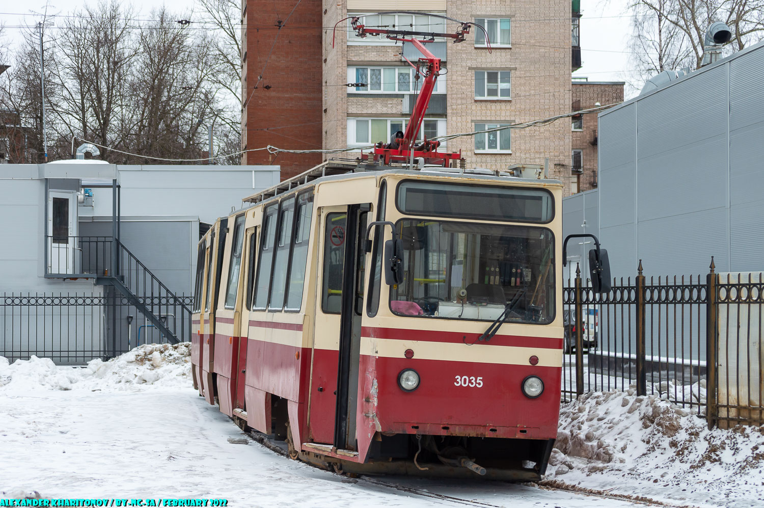 Санкт-Петербург, ЛВС-86К № 3035; Санкт-Петербург — Происшествия