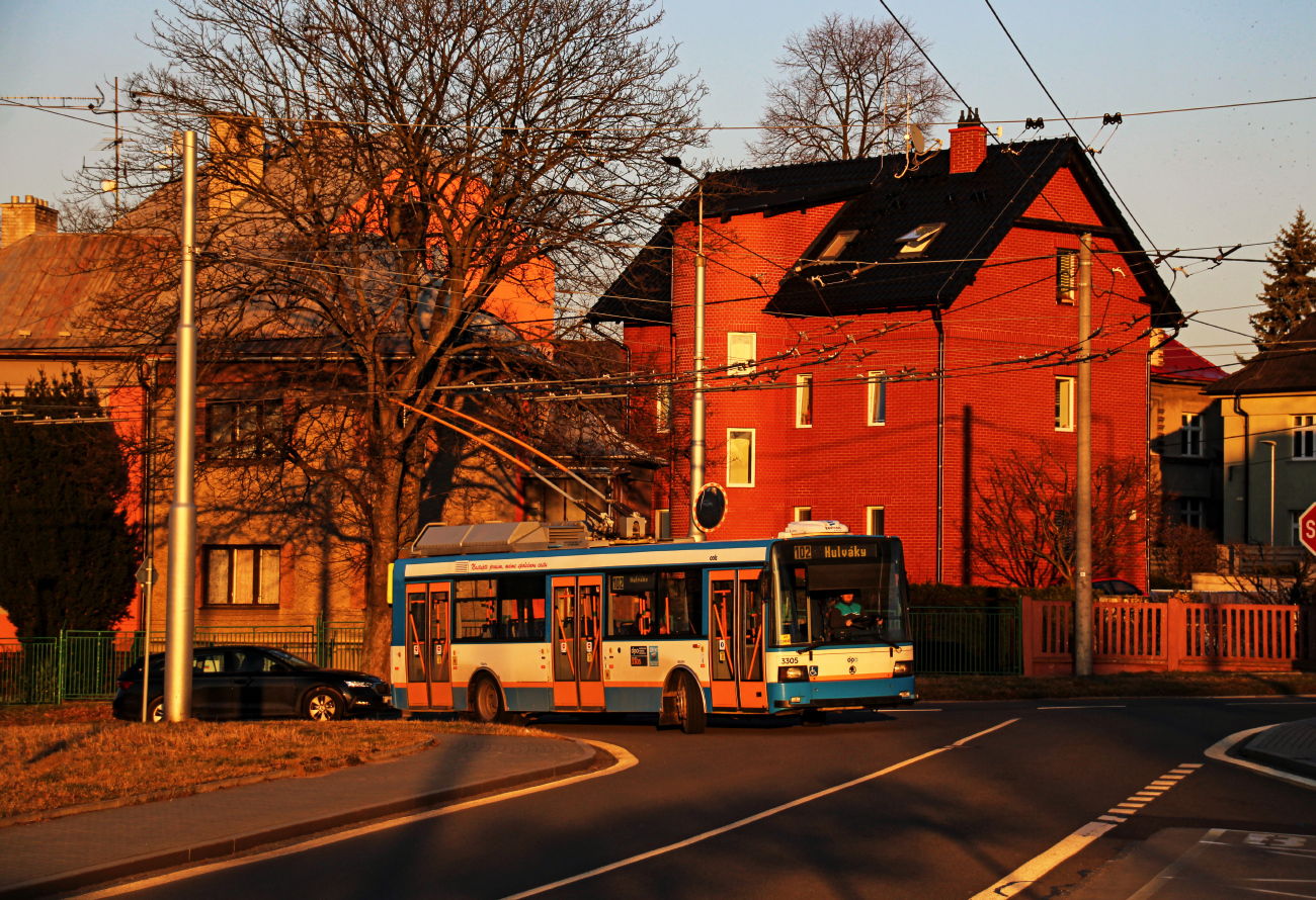 Острава, Škoda 21Tr № 3305