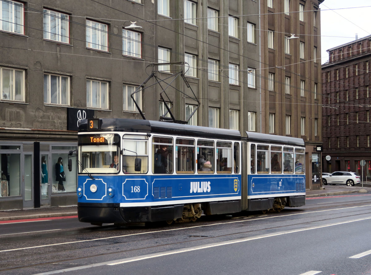 Таллин, Tatra KT4TMR № 168