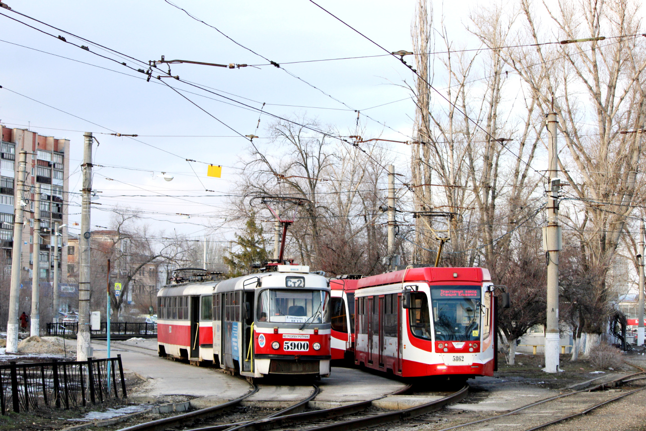 Волгоград, МТТА-2 № 5900; Волгоград, МТТА-2 № 5890; Волгоград, 71-623-03 № 5862; Волгоград, 71-623-03 № 5852