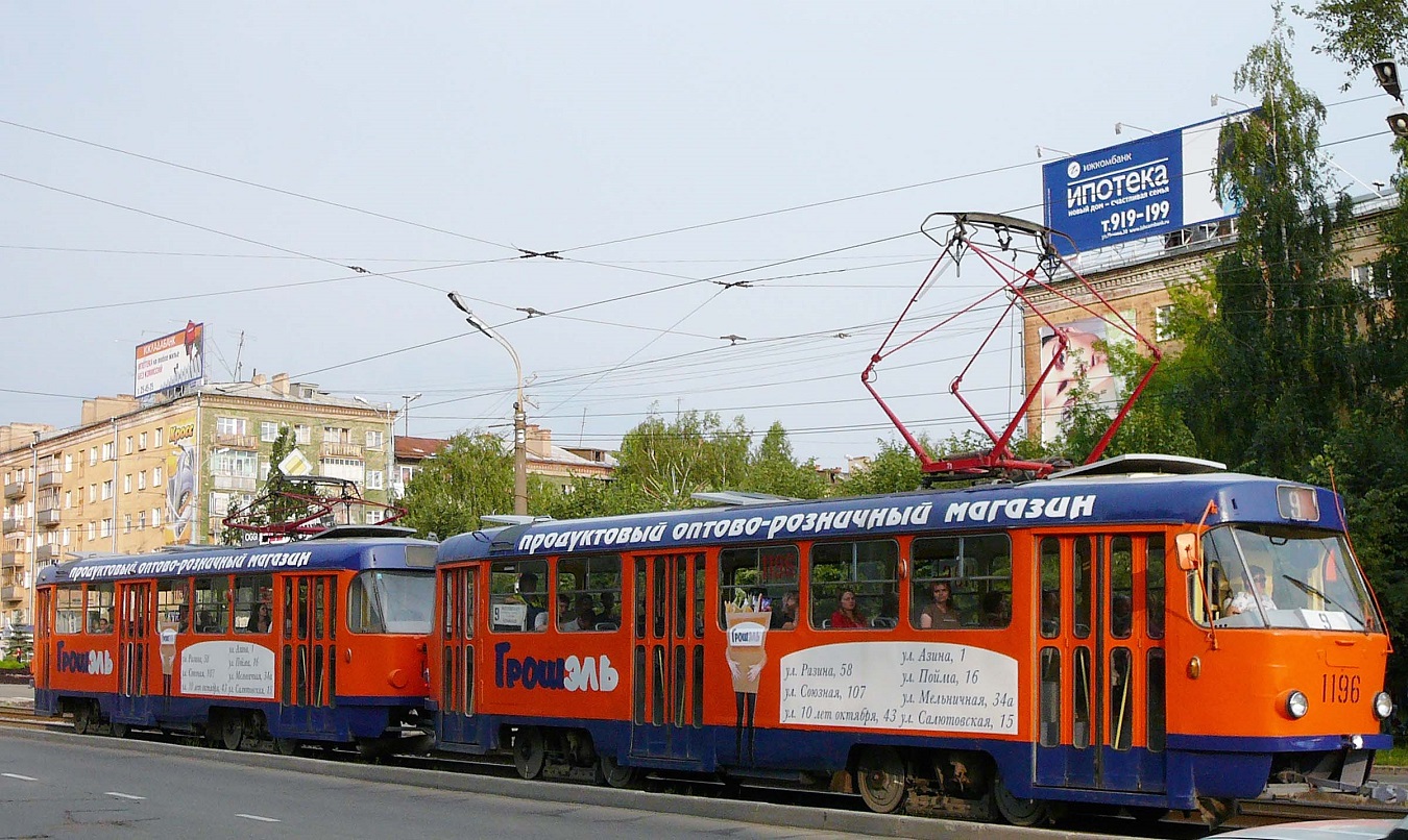 Iżewsk, Tatra T3SU Nr 1196