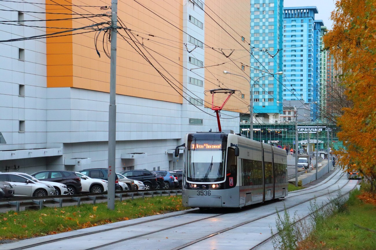 Москва, 71-414 (Pesa Fokstrot) № 3536