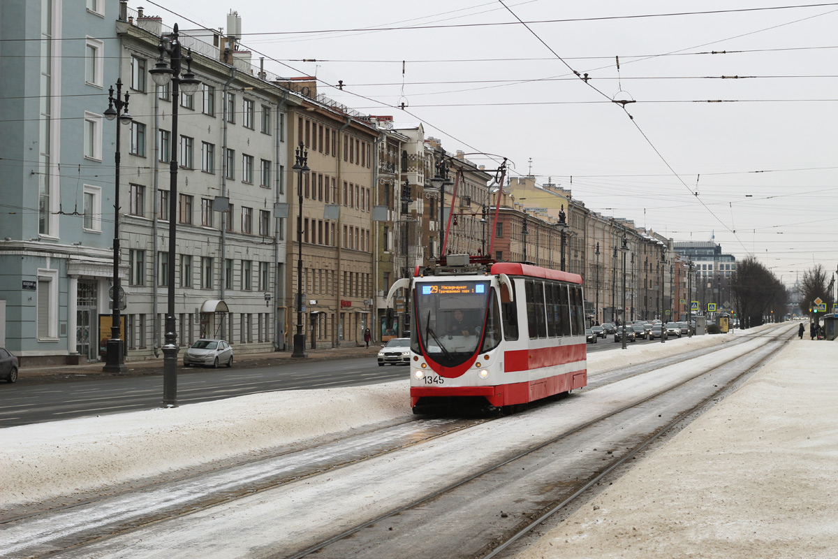 Санкт-Петербург, 71-134А (ЛМ-99АВН) № 1345