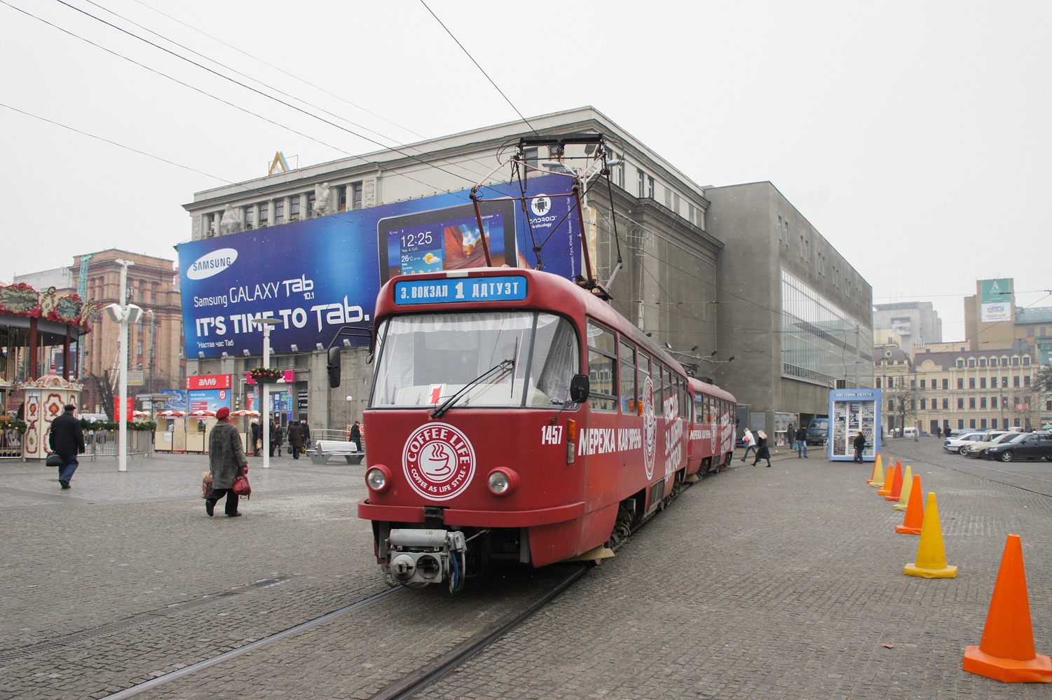 Днепр, Tatra T4D-MT № 1457