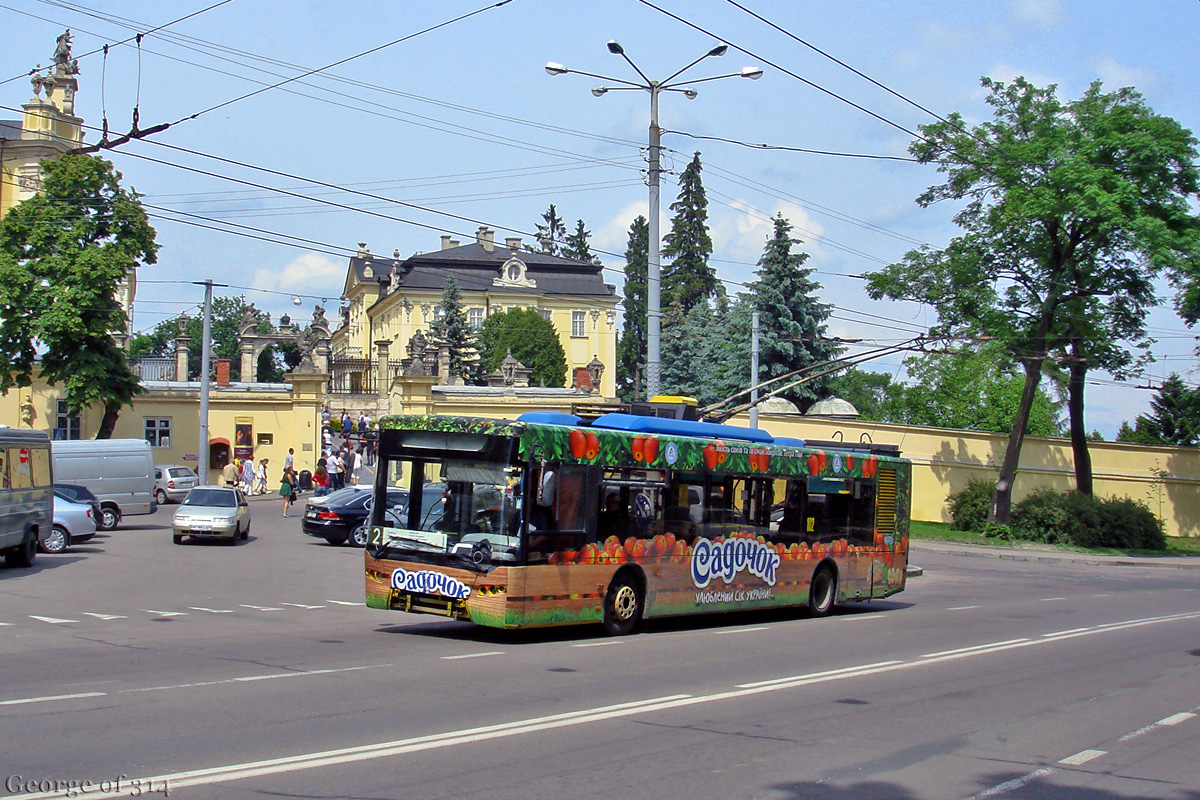 Львів, ЛАЗ E183D1 № 102 Львів, ЛАЗ E183D1 № 102