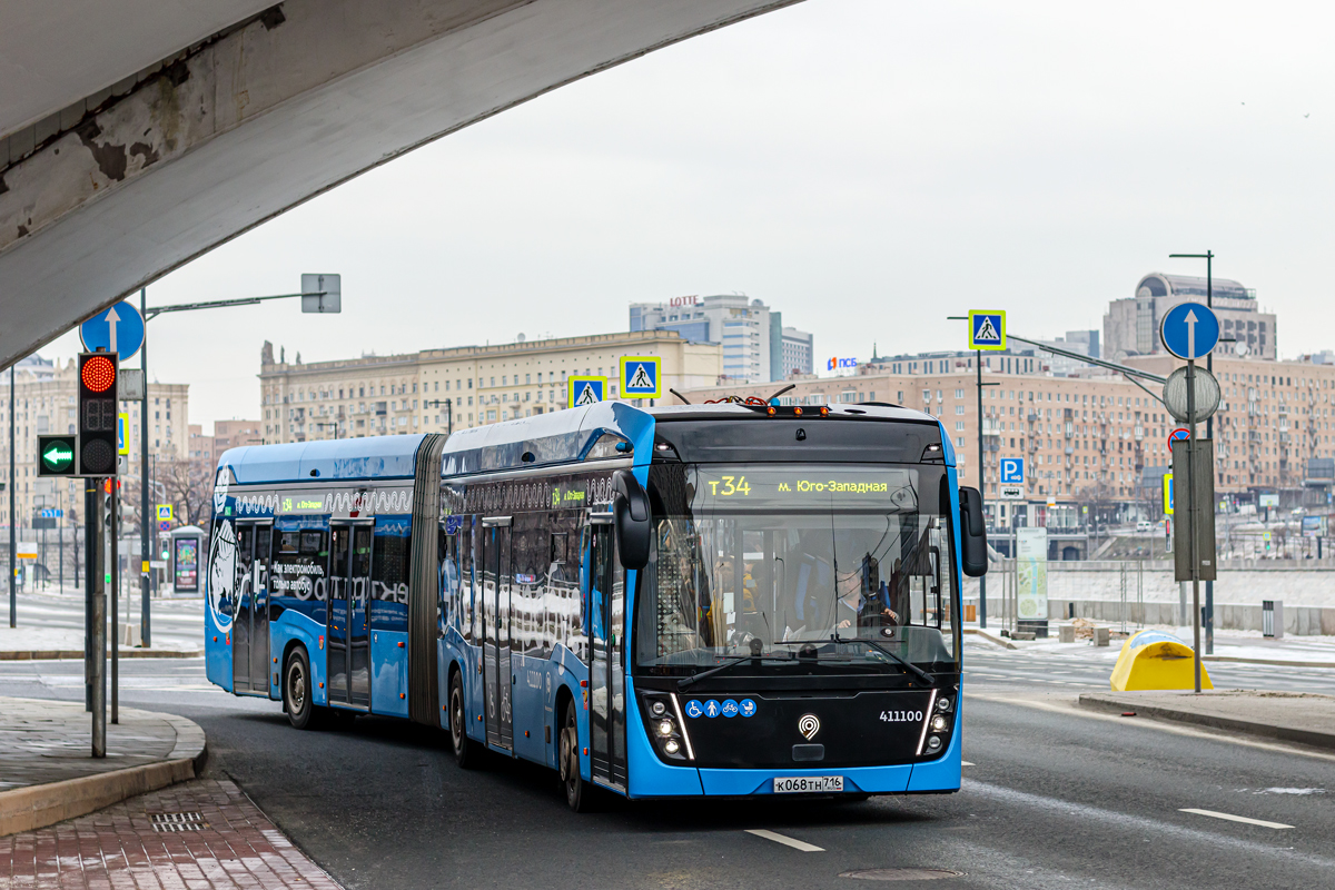 Moscow, КAMАZ-6292 № 411100