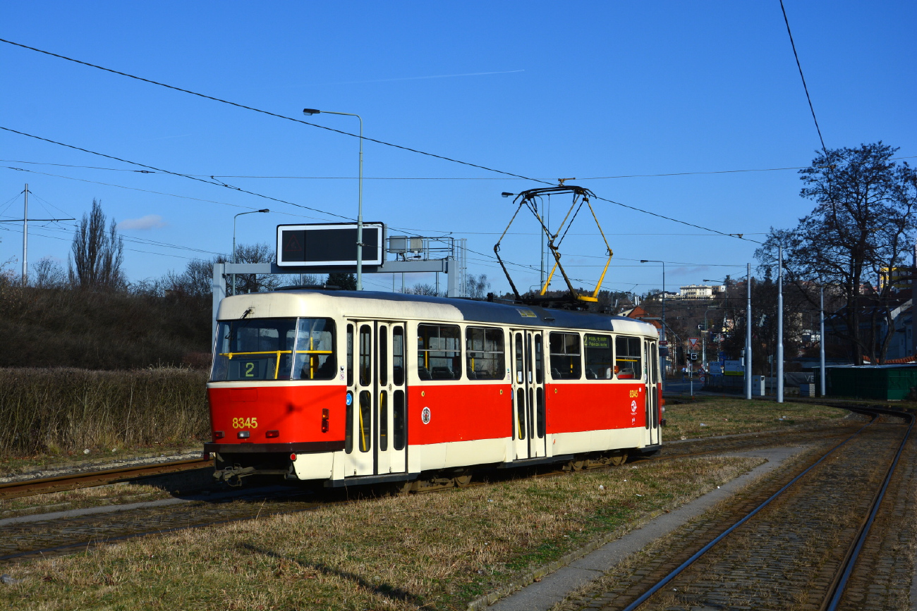 Prague, Tatra T3R.P № 8345