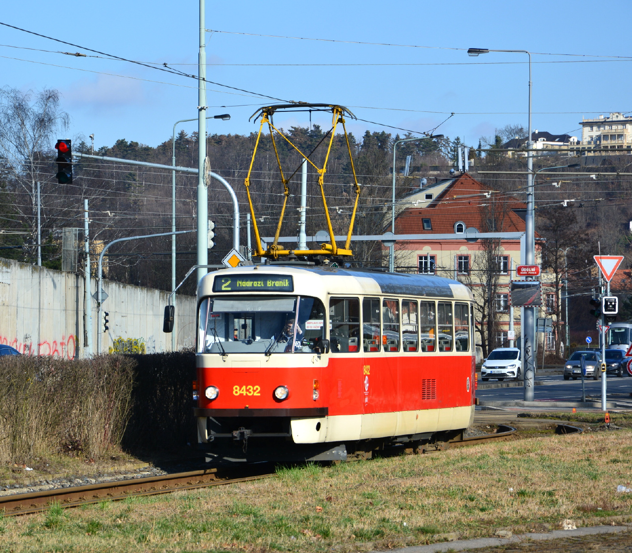 Прага, Tatra T3R.P № 8432