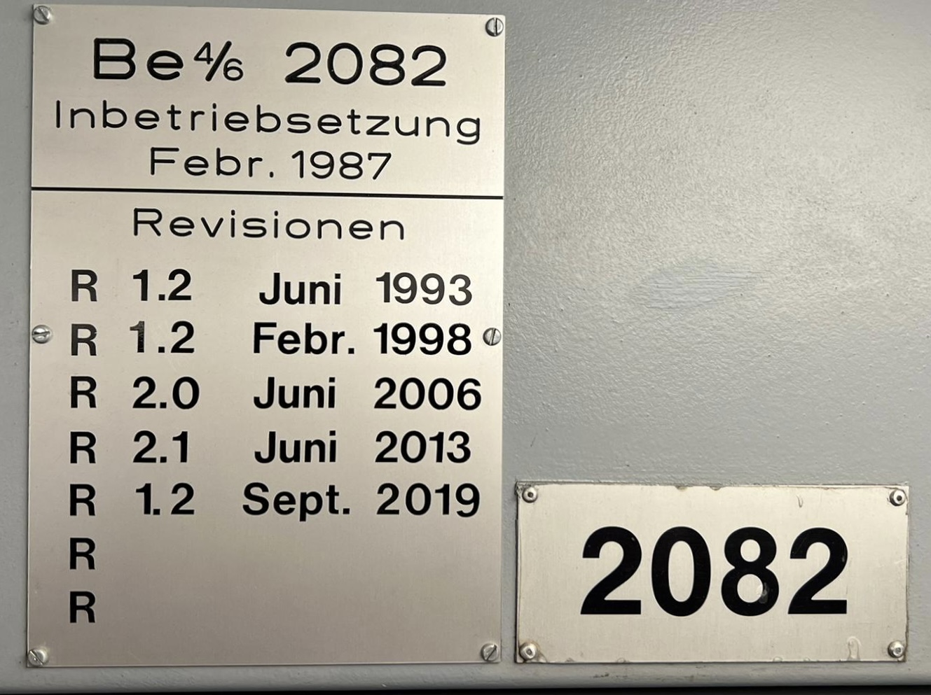 Zurich, SWP/SIG/BBC Be 4/6 "Tram 2000" № 2082