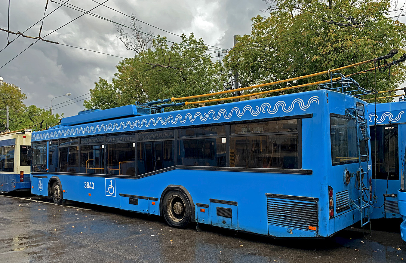 Москва, СВАРЗ-МАЗ-6235.00 № 3843