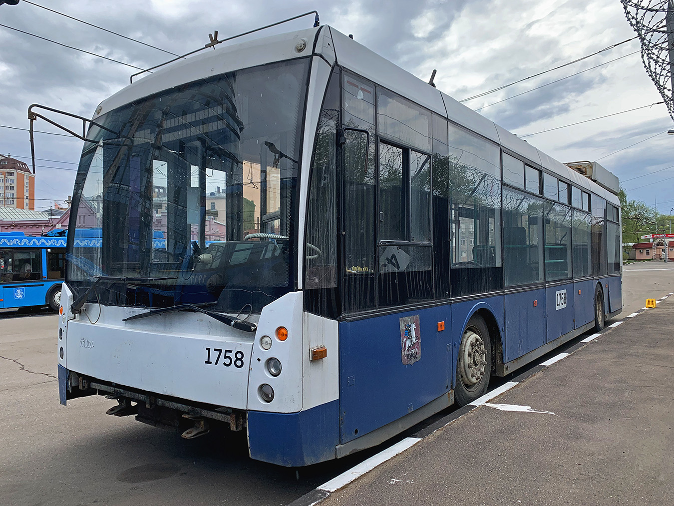 Москва, Тролза-5265.00 «Мегаполис» № 1758