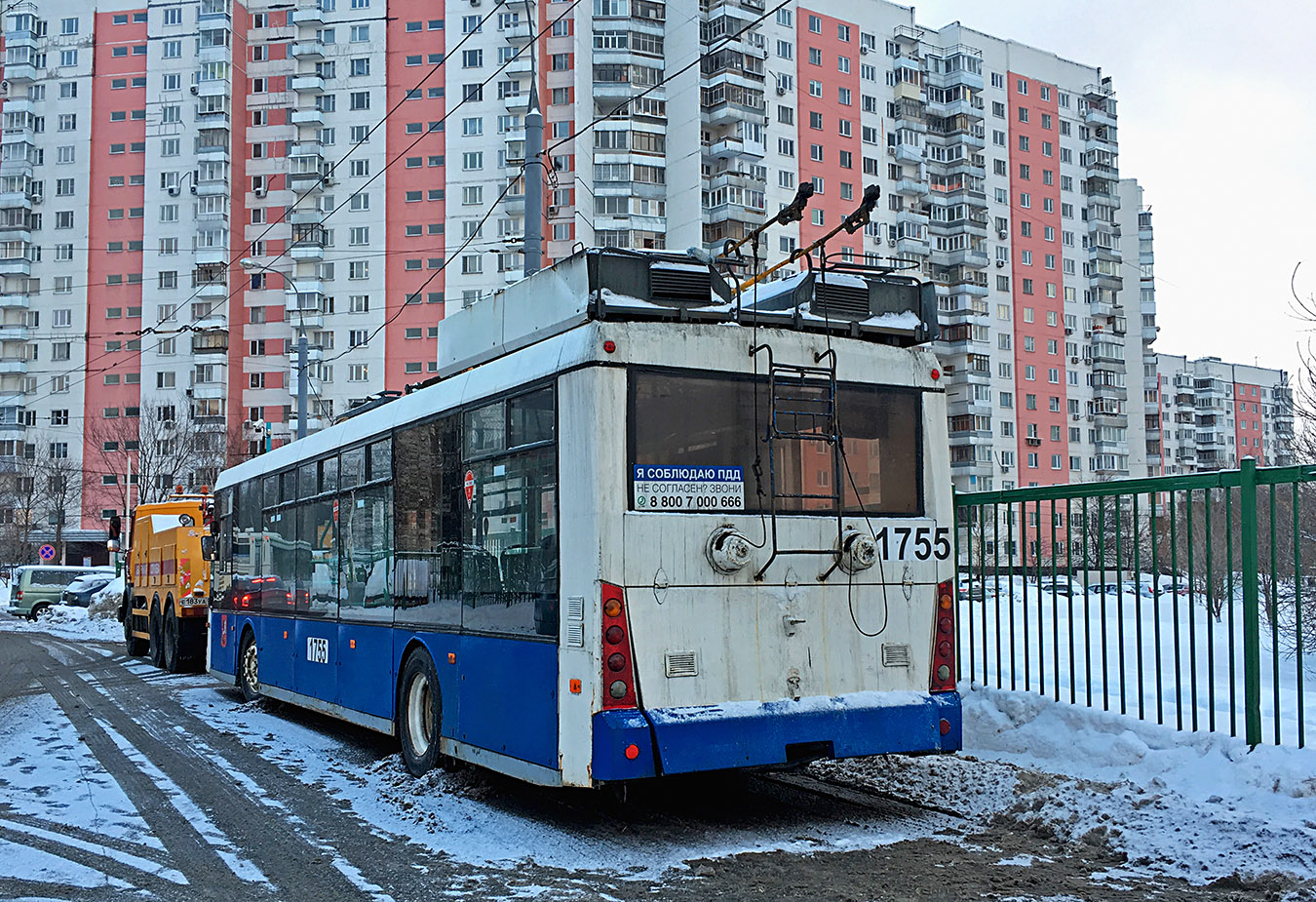 Москва, Тролза-5265.00 «Мегаполис» № 1755