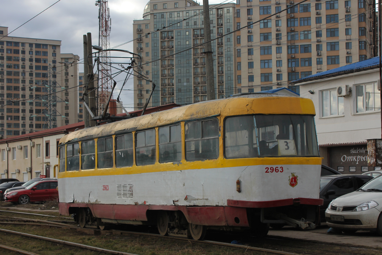 Одесса, Tatra T3R.P № 2963