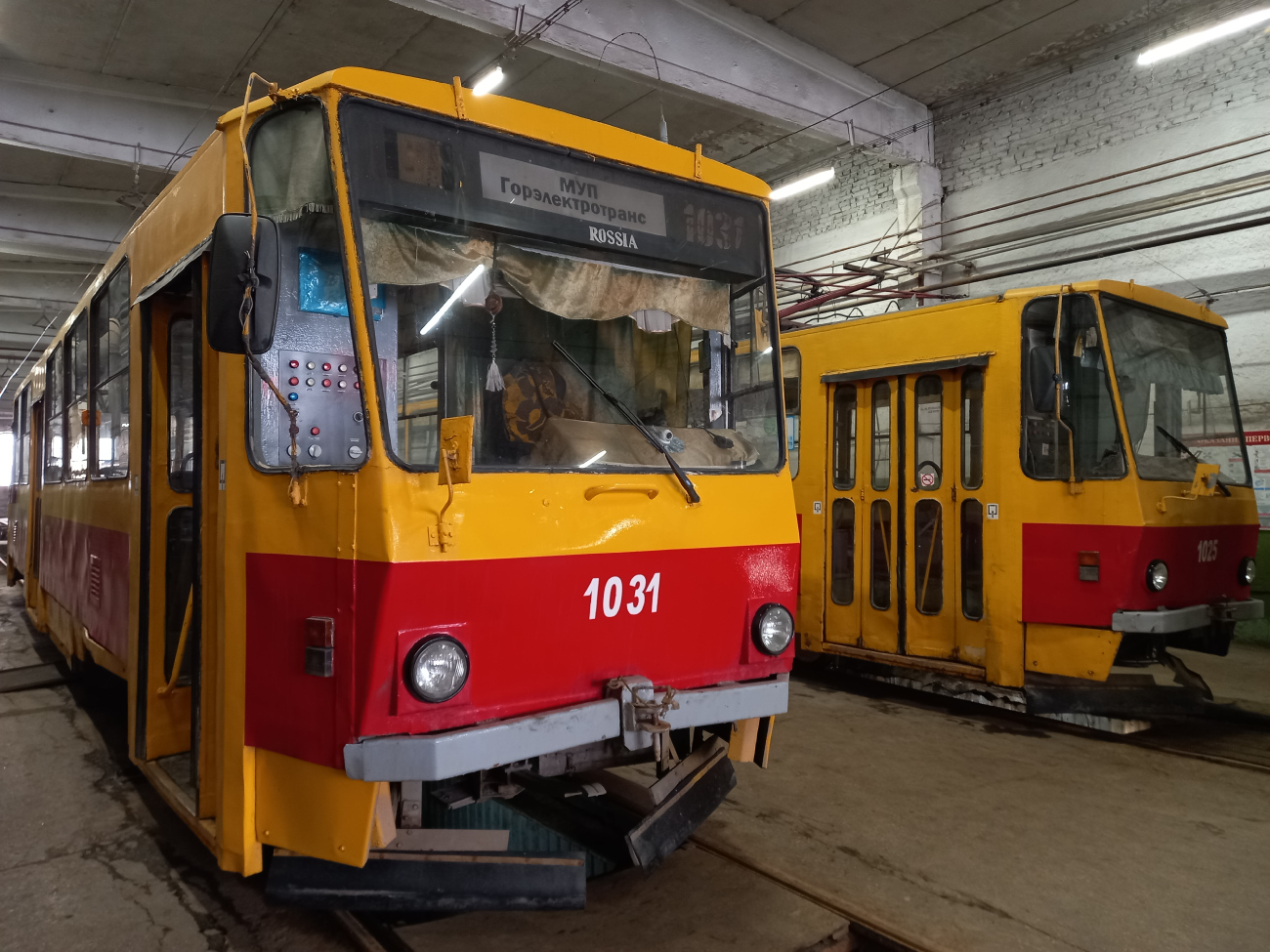 Барнаул, Tatra T6B5SU № 1031; Барнаул, Tatra T6B5SU № 1025