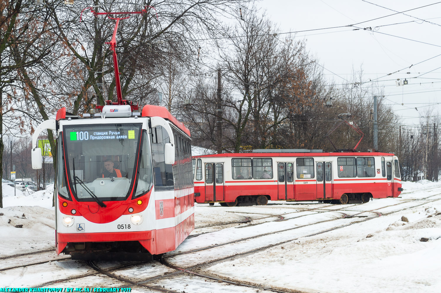 სანქტ-პეტერბურგი, 71-134A (LM-99AVN) № 0518 სანქტ-პეტერბურგი, 71-134A (LM-99AVN) № 0518