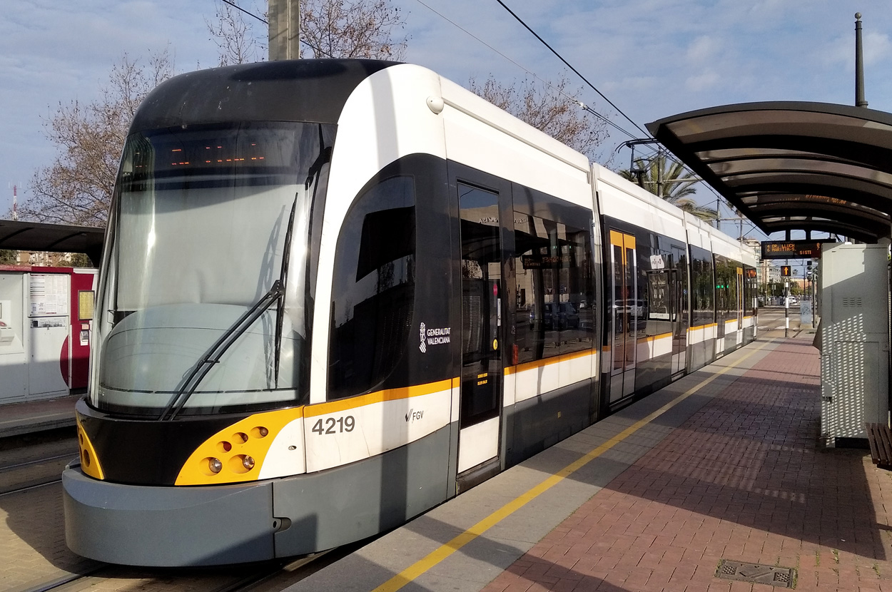 Валенсия, Bombardier Flexity Outlook № 4219