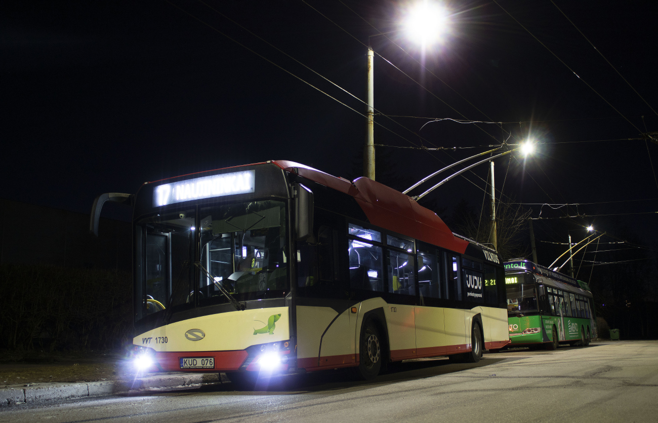 Vilnius, Solaris Trollino IV 12 Škoda Nr. 1730