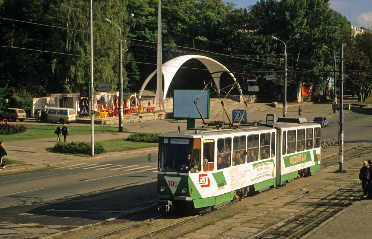 Винница, Tatra KT4SU № 195; Винница — Старые фотографии