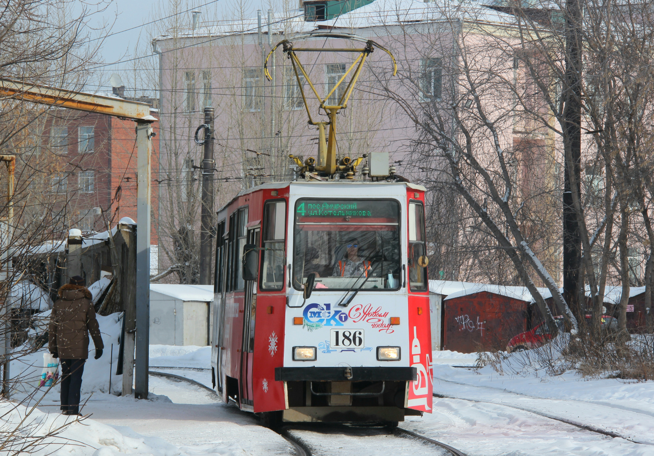 Омськ, 71-605ЭП № 186