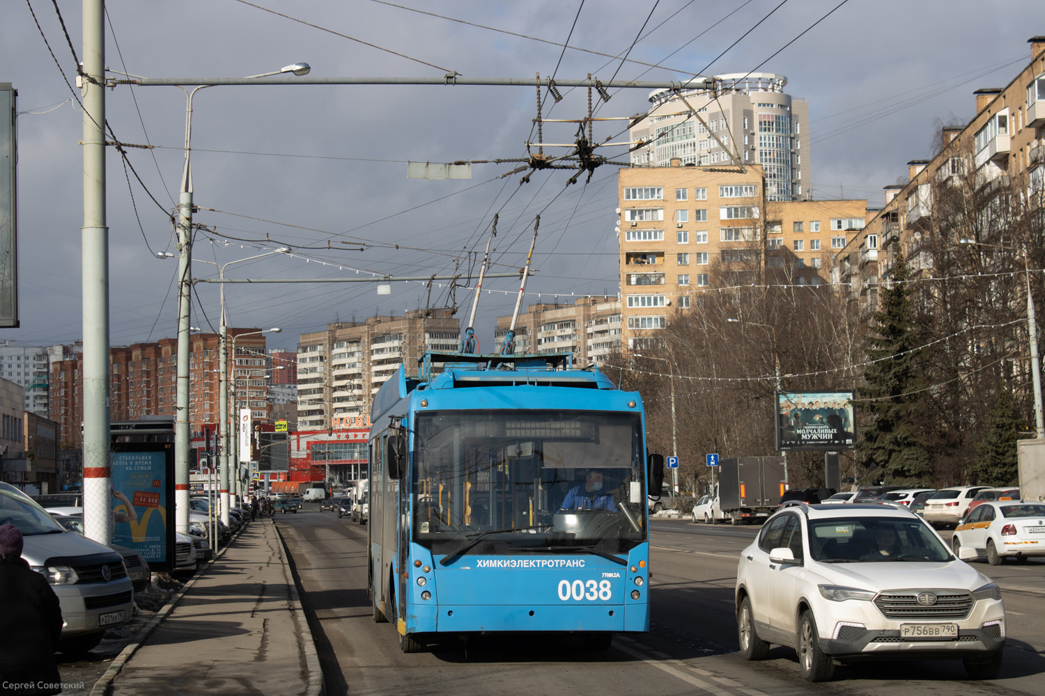 Химки, Тролза-5265.00 «Мегаполис» № 0038