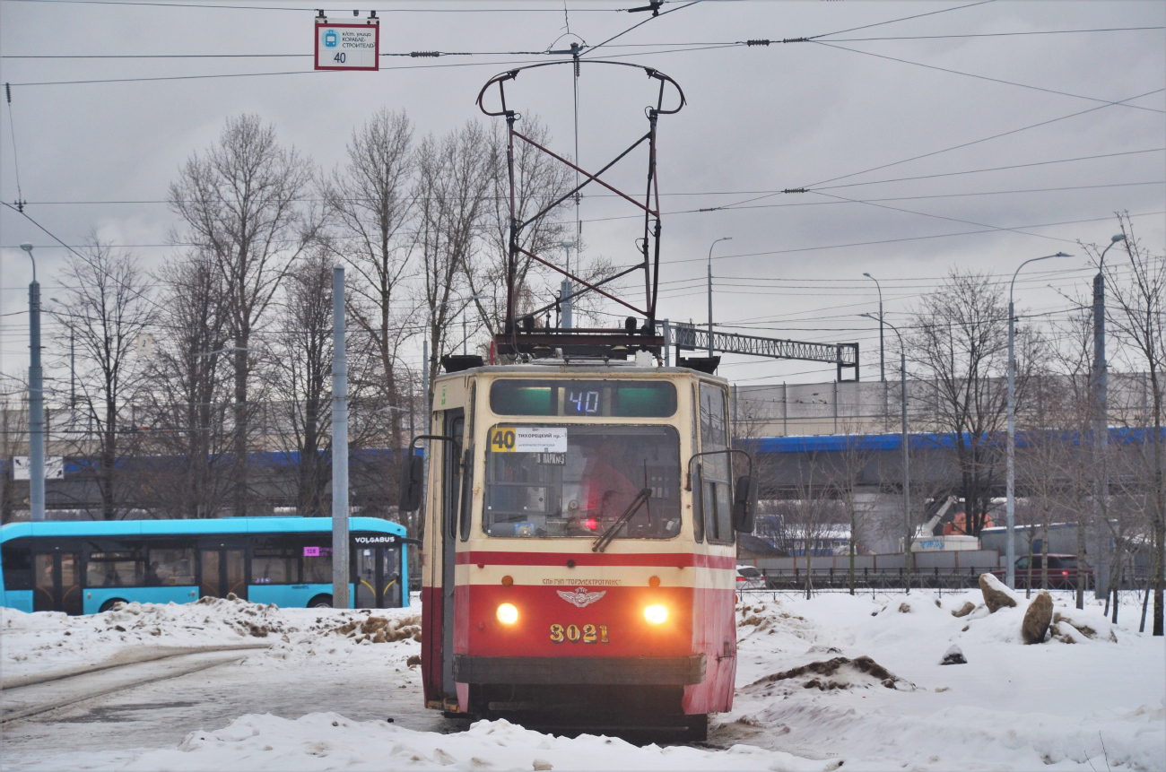 Санкт-Петербург, ЛВС-86К № 3021