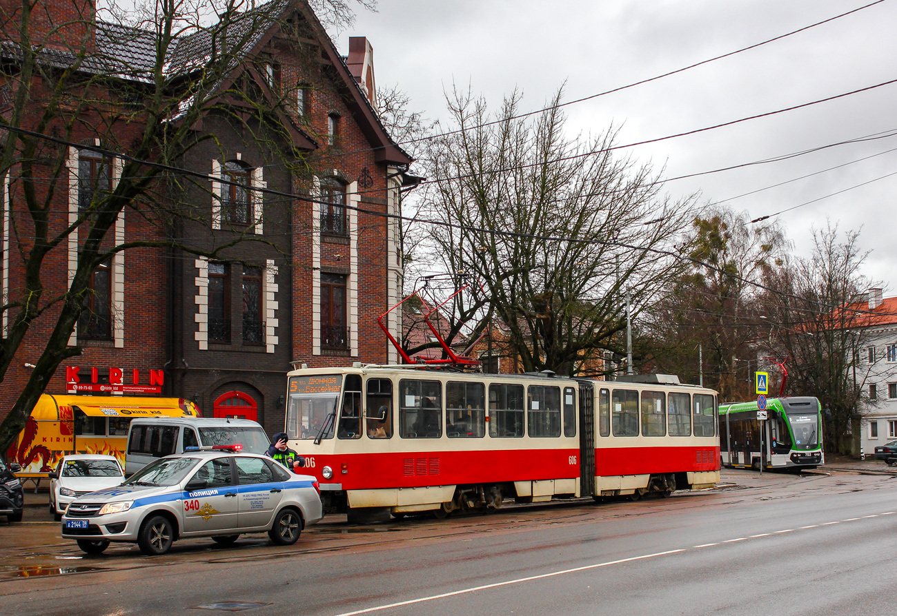 Калининград, Tatra KT4D № 606