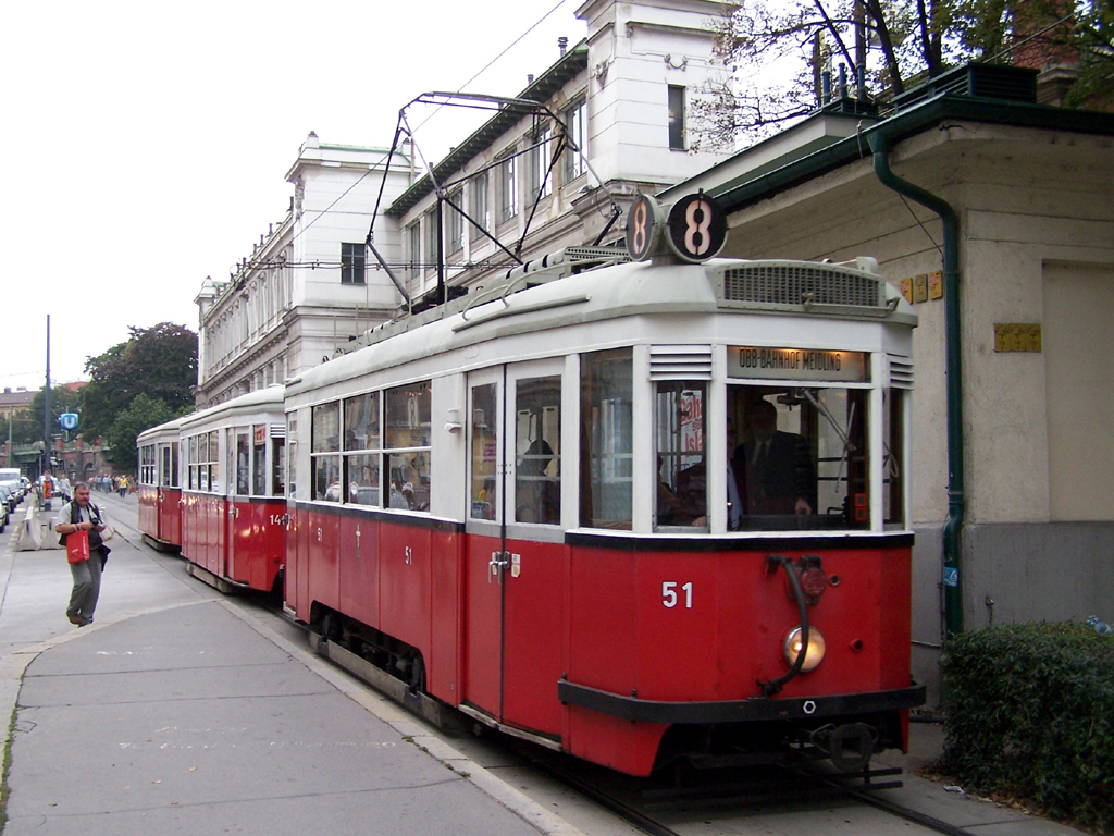 Вена, Simmering Type B № 51; Вена — Tramwaytag 2006 Вена, Simmering Type B № 51; Вена — Tramwaytag 2006