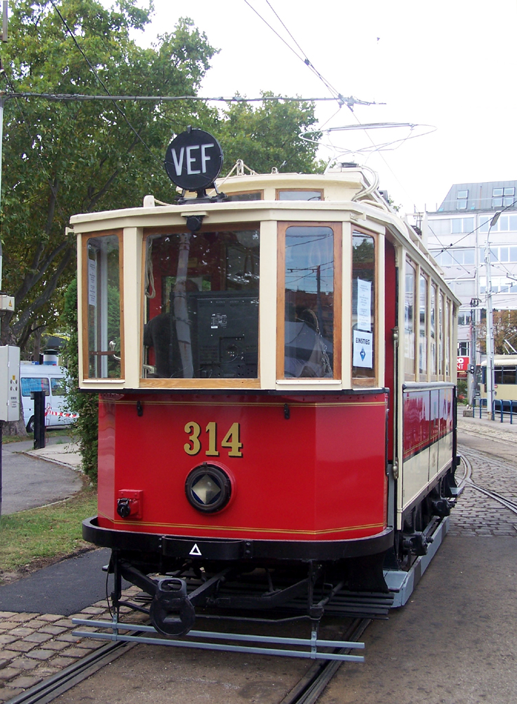 Вена, Simmering Type D1 № 314; Вена — 125. юбилей Wiener Lokalbahnen