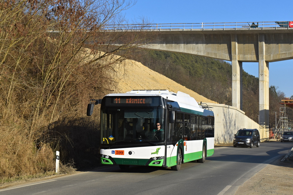 Plzeň, Škoda 26Tr Solaris IV č. 599 Plzeň, Škoda 26Tr Solaris IV č. 599