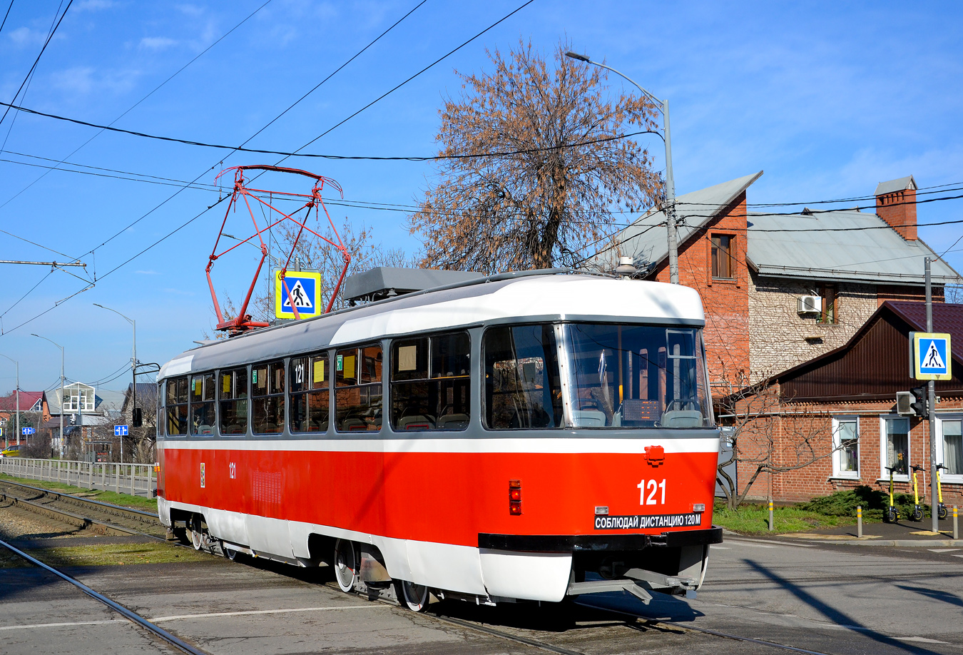 Краснодар, Tatra T3SU КВР МРПС № 121