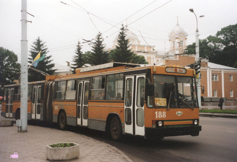 Łuck, YMZ T1 Nr 188; Łuck — Retro photo