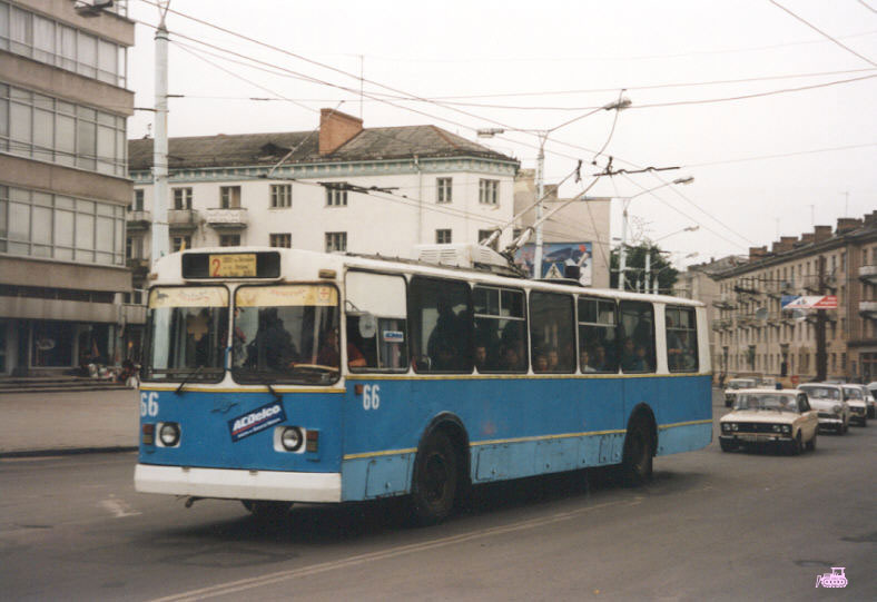 Luck, ZiU-682V č. 66; Luck — Retro photo