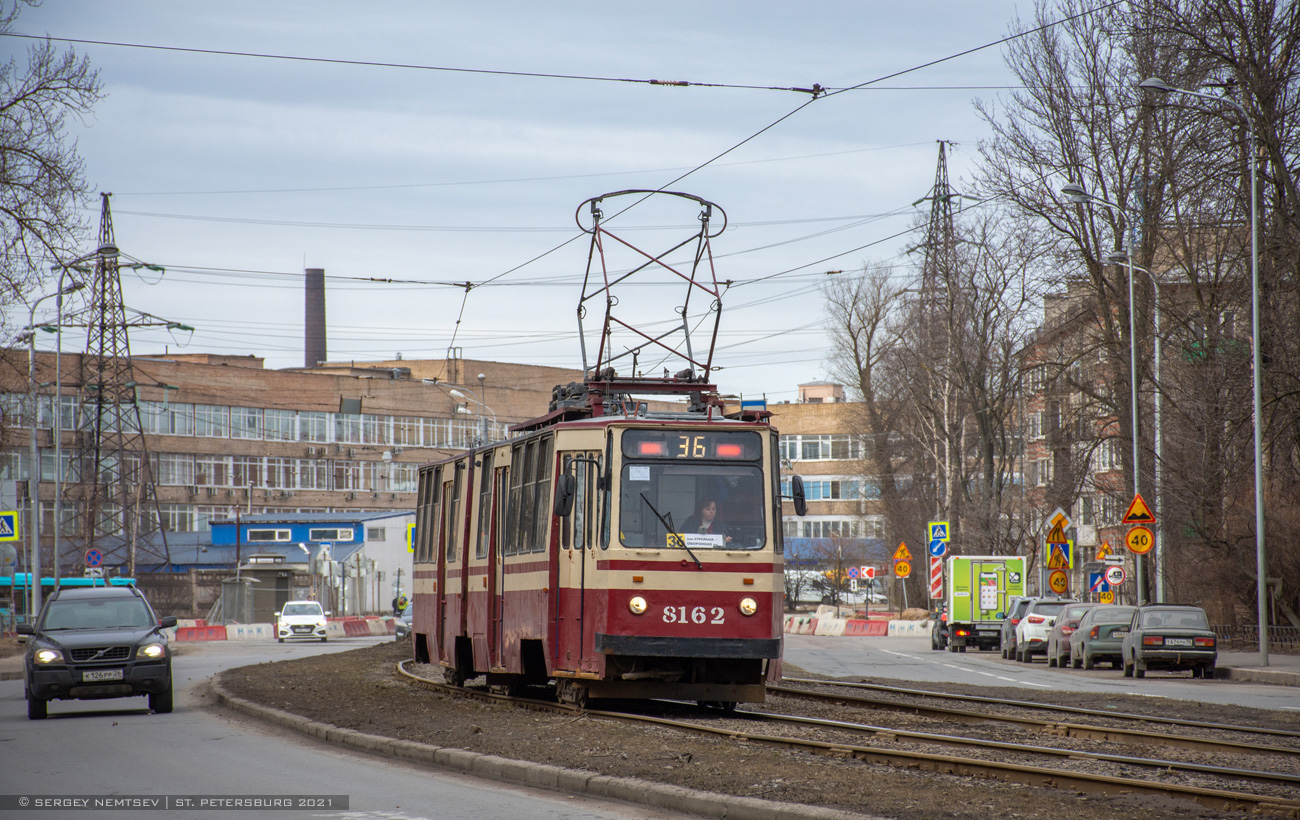Санкт-Петербург, ЛВС-86К № 8162