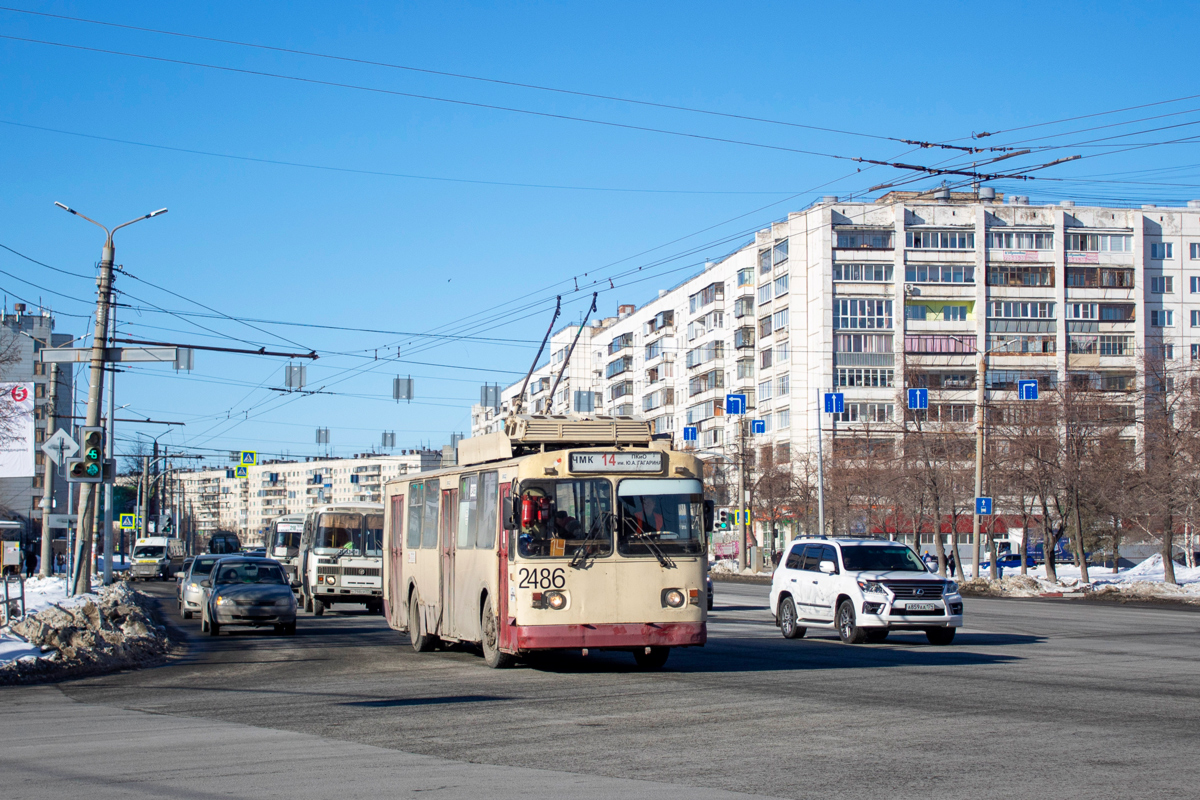 Челябинск, ЗиУ-682Г [Г00] № 2486