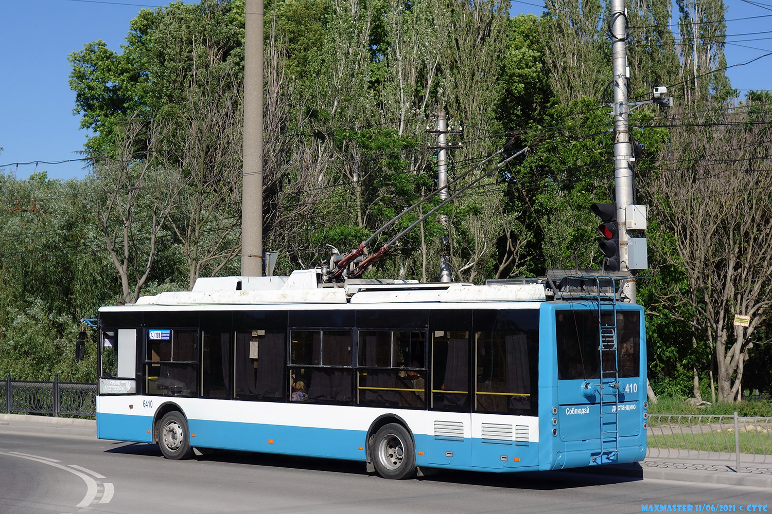 Крымский троллейбус, Богдан Т70115 № 6410