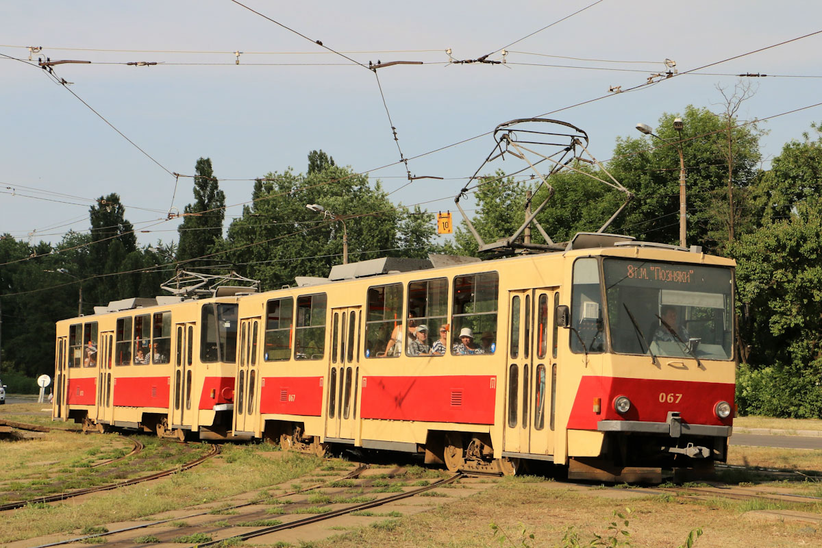 Киев, Tatra T6B5SU № 067