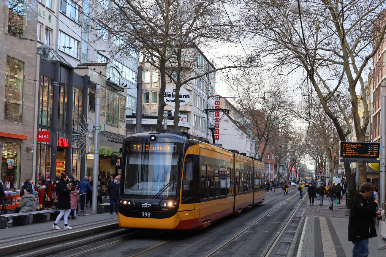 Карлсруэ, Vossloh NET 2012 № 398