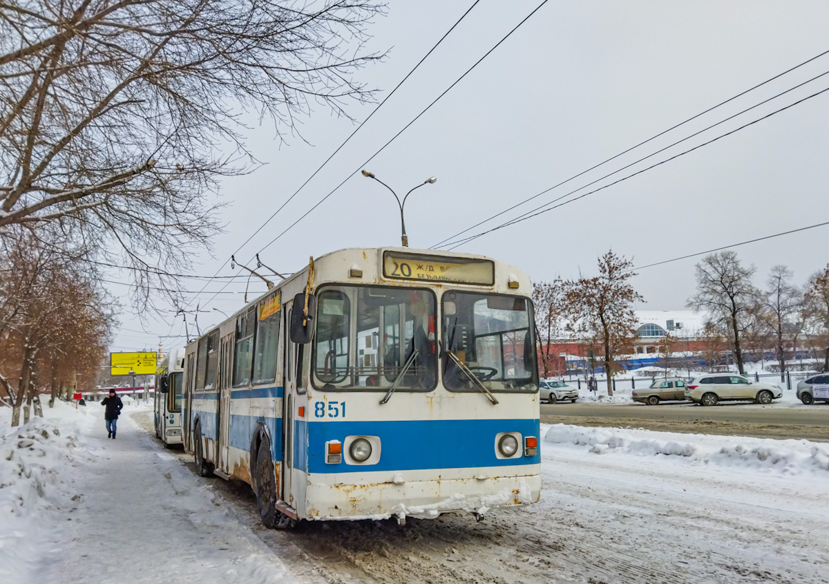 Samara, ZiU-682V-012 [V0A] № 851; Samara — Terminus stations and loops (trolleybus)