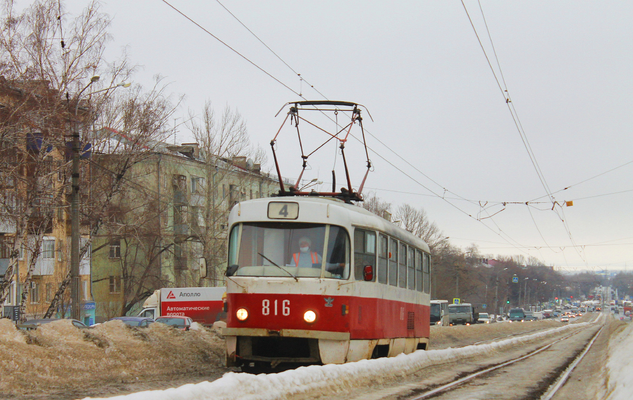Самара, Tatra T3SU № 816