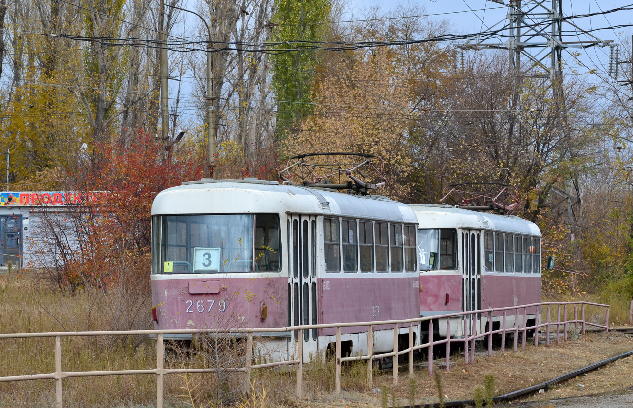 Волгоград, Tatra T3SU (двухдверная) № 2679