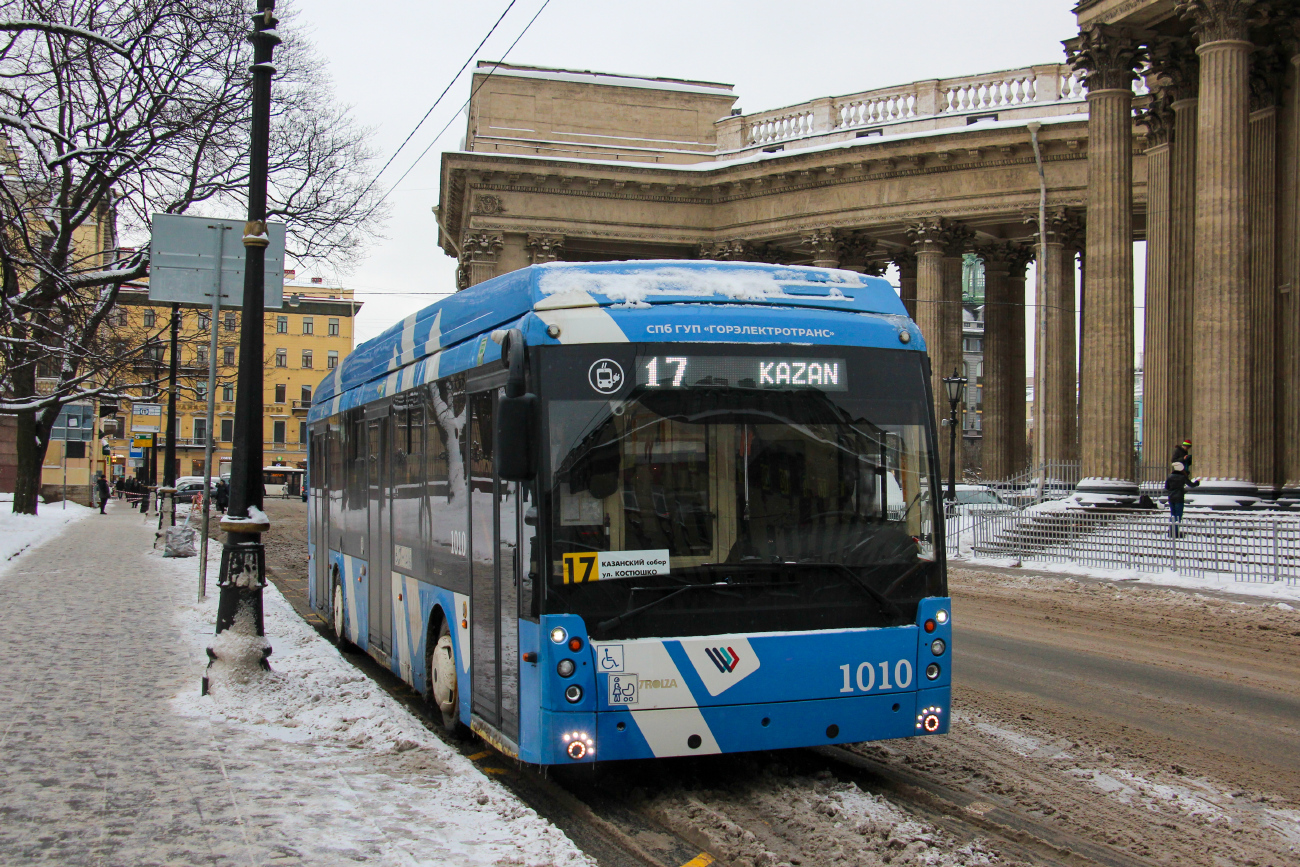 Санкт-Петербург, Тролза-5265.08 «Мегаполис» № 1010