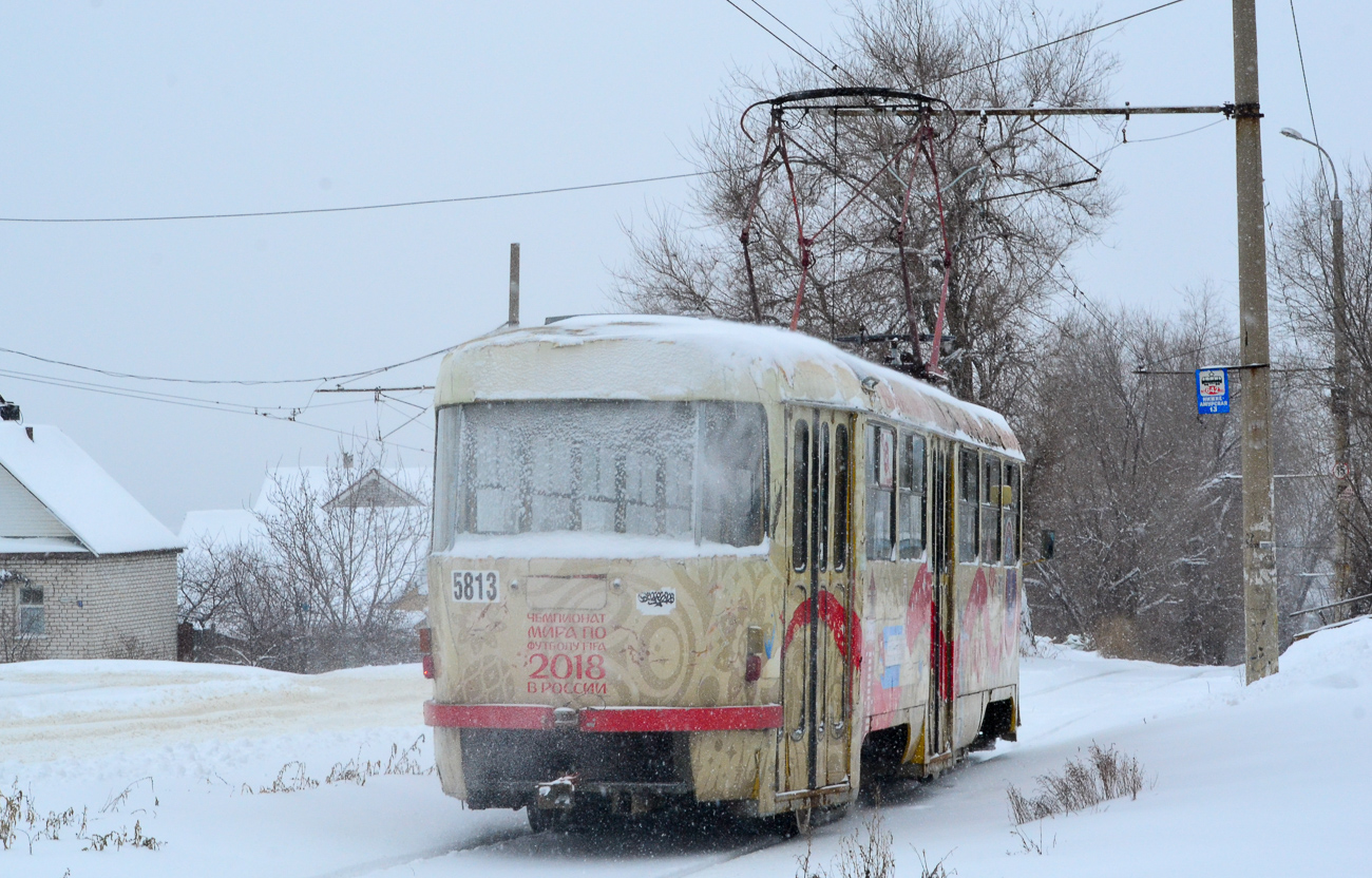 Волгоград, Tatra T3SU № 5813