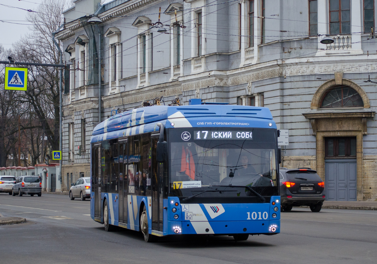 Санкт-Петербург, Тролза-5265.08 «Мегаполис» № 1010