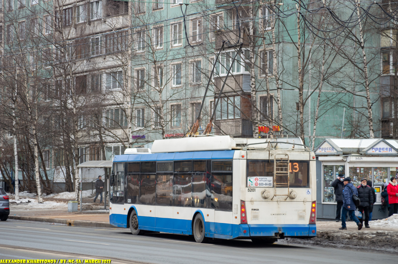 Санкт-Петербург, Тролза-5265.00 «Мегаполис» № 5201