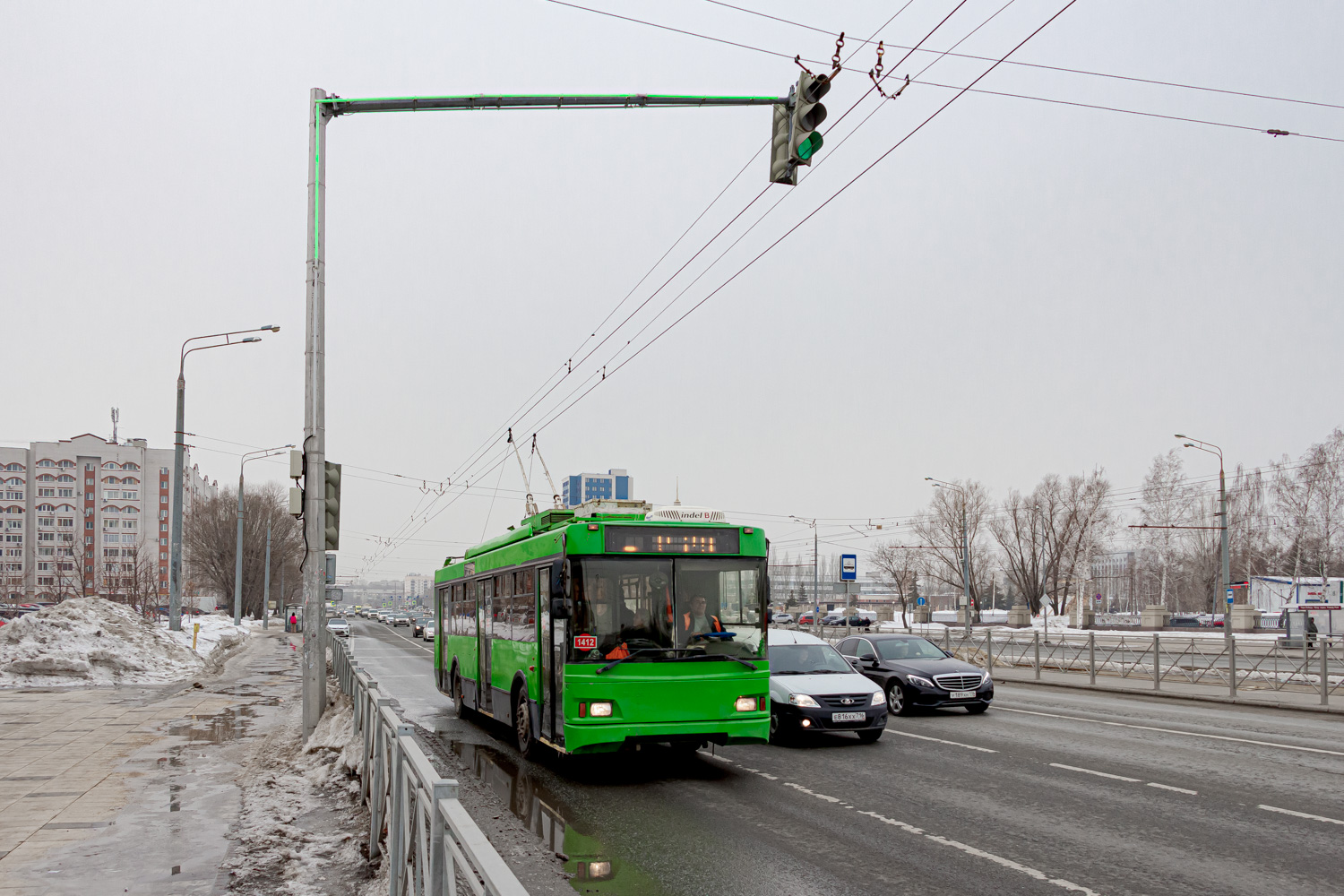 Казань, Тролза-5275.03 «Оптима» № 1412