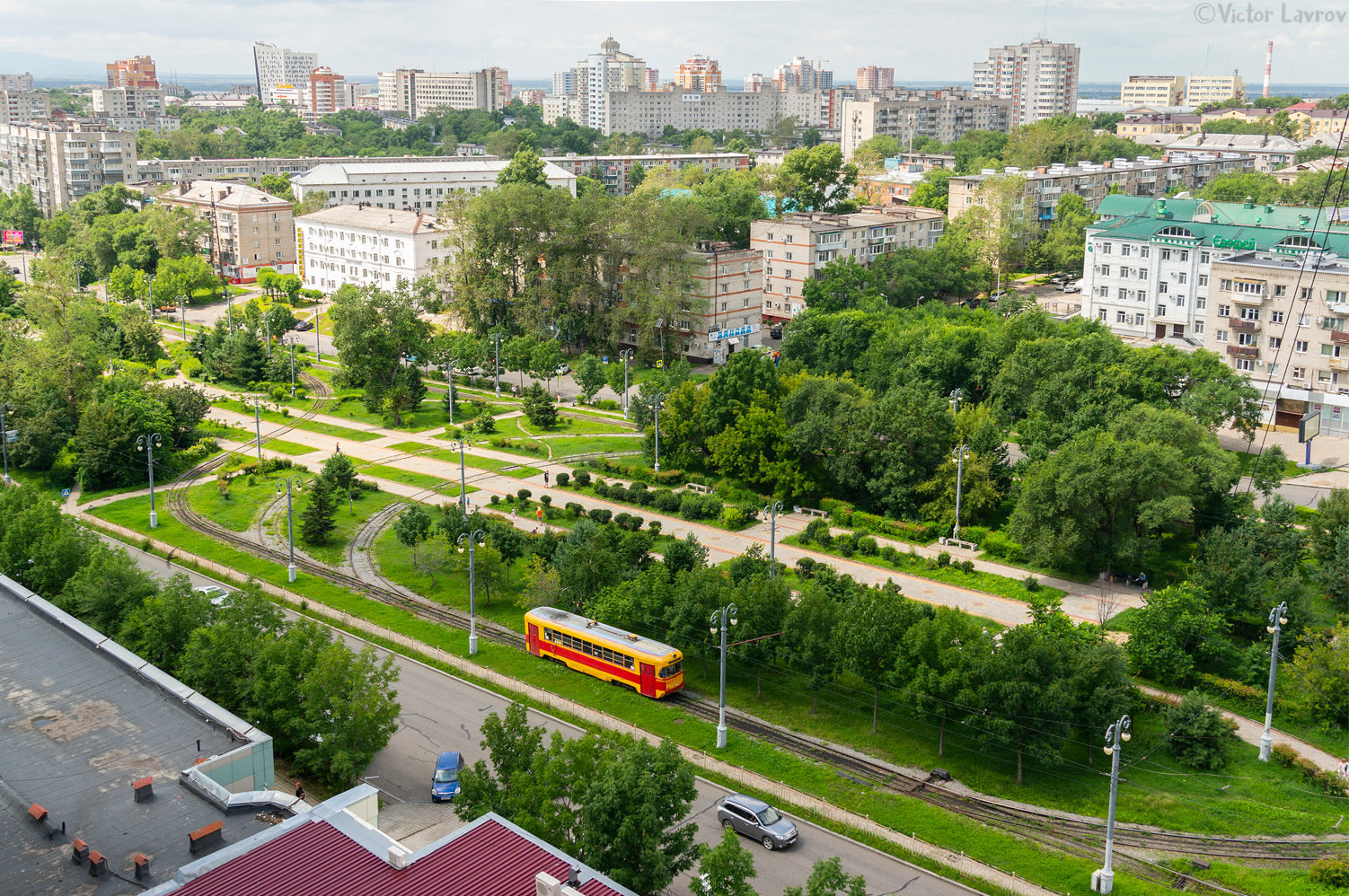 Хабаровск — Трамвайные линии
