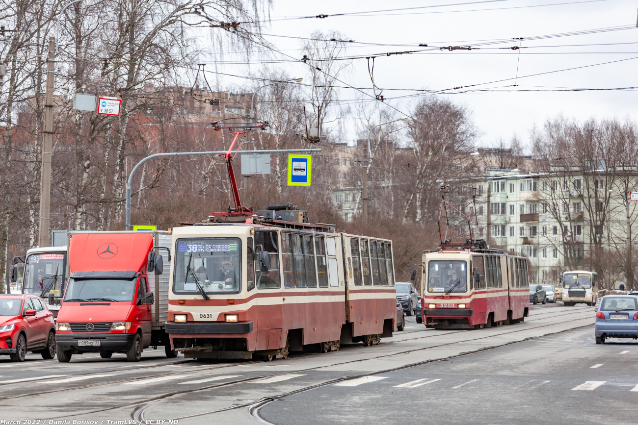 Санкт-Петербург, ЛВС-86К № 0631